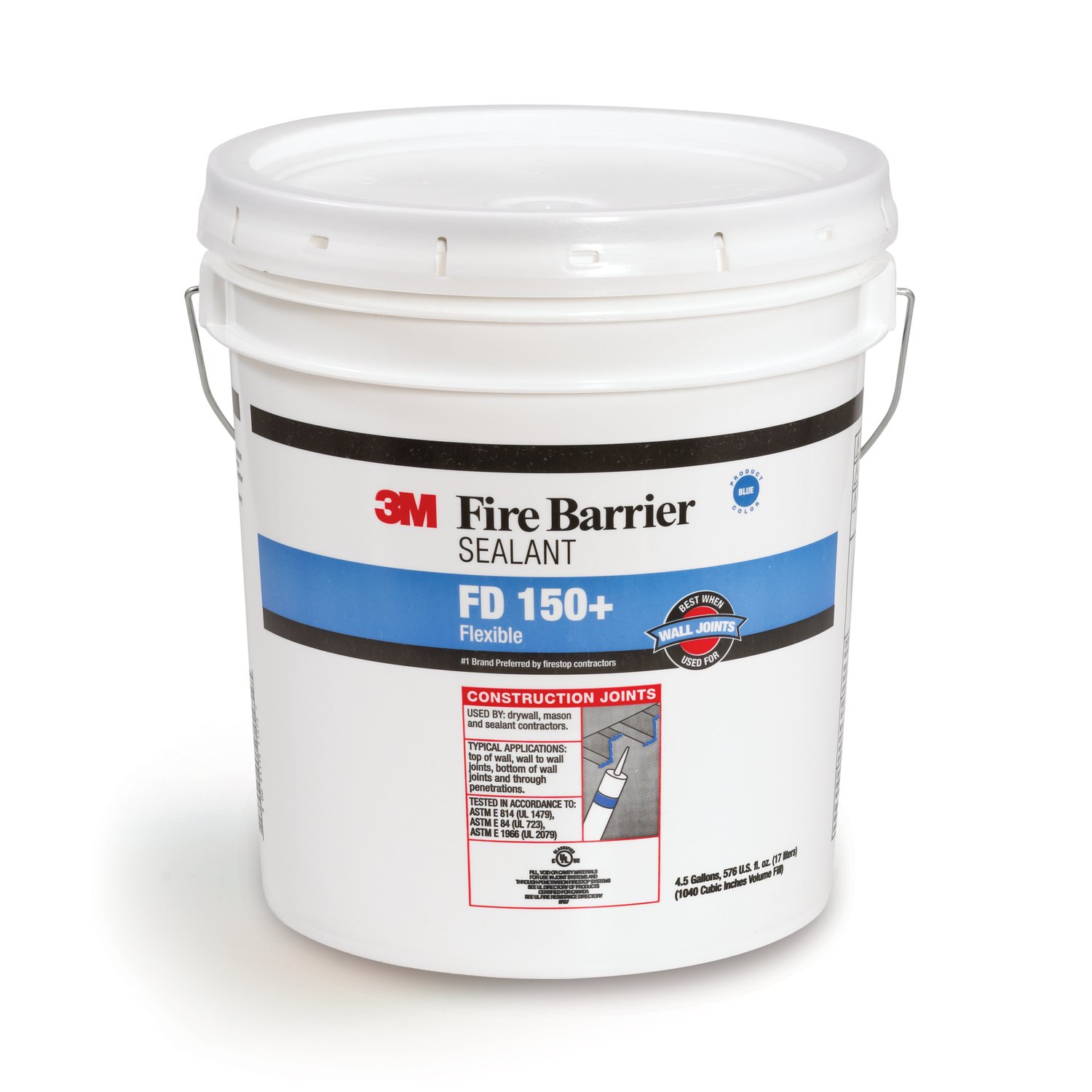 7000059421 - 3M Fire Barrier Sealant FD150+, Blue, 4.5 Gallon (Pail), 1 Each/Drum