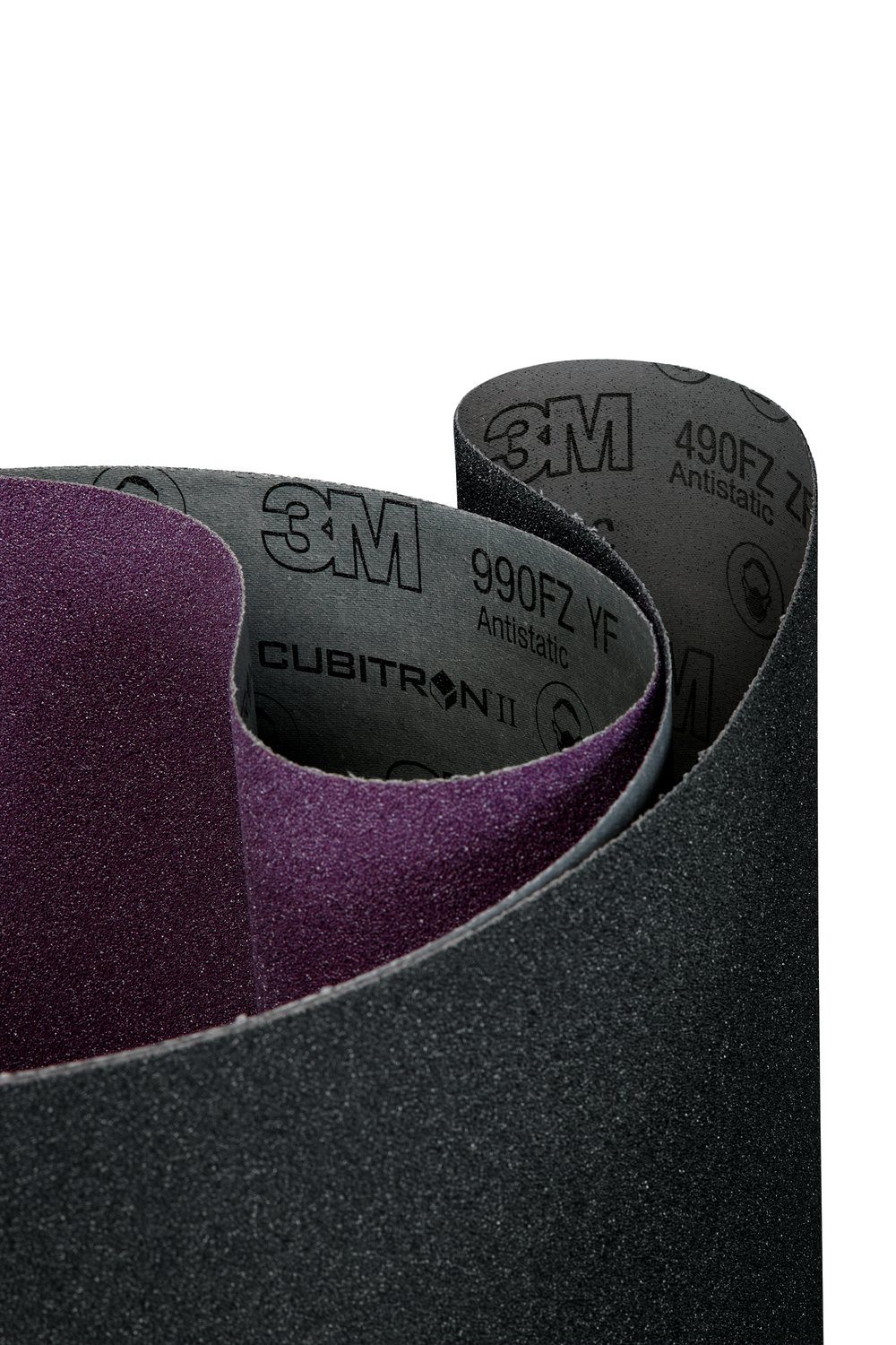 7010516646 - 3M SiC Cloth Belt 490FZ, P24 ZF-weight, 50 in x 103 in, Film-lok, Single-flex