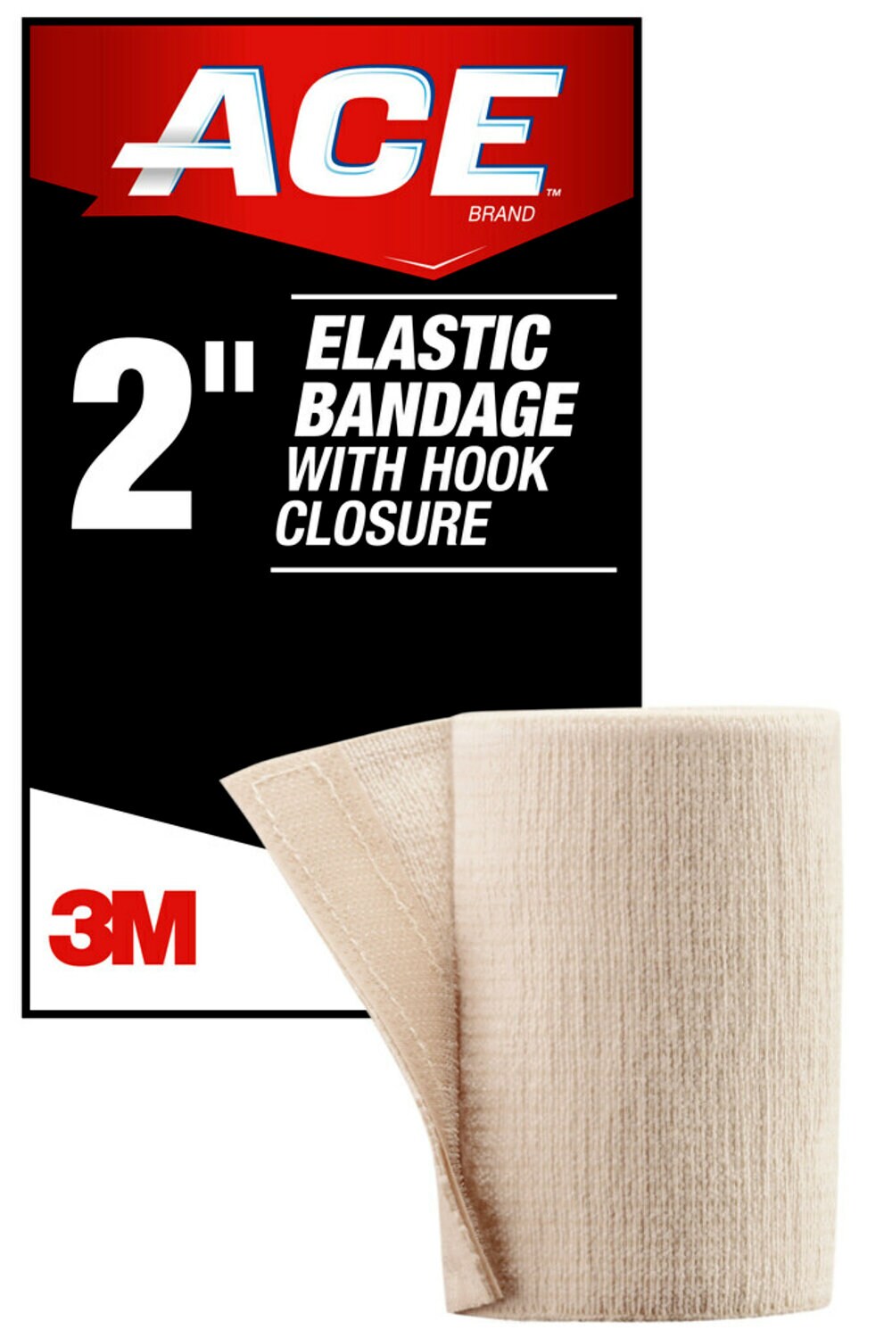 7100105726 - ACE Elastic Bandage w/ hook closure 207602, 2 in