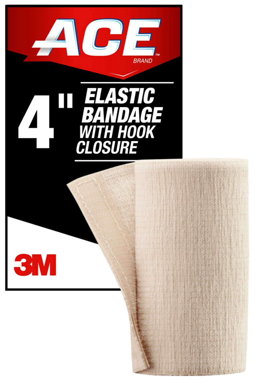 7100105777 - ACE Elastic Bandage w/hook closure 207604, 4 in