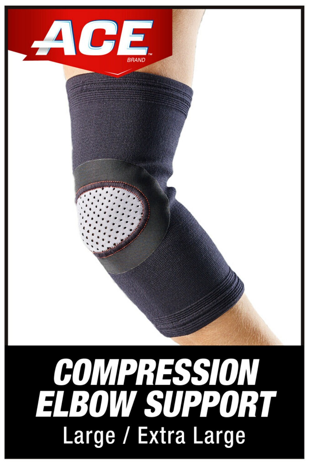 7100131775 - ACE Compression Elbow Support 207524, Large/X-Large