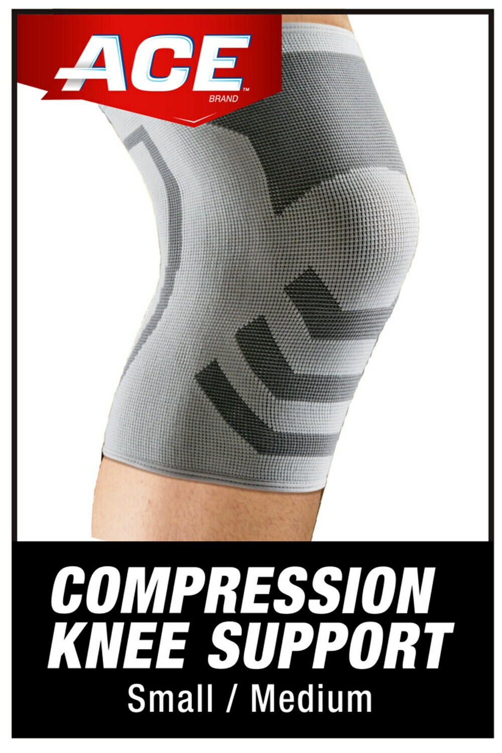 7100263406 - ACE Brand Compression Knee Support 207320, Small / Medium