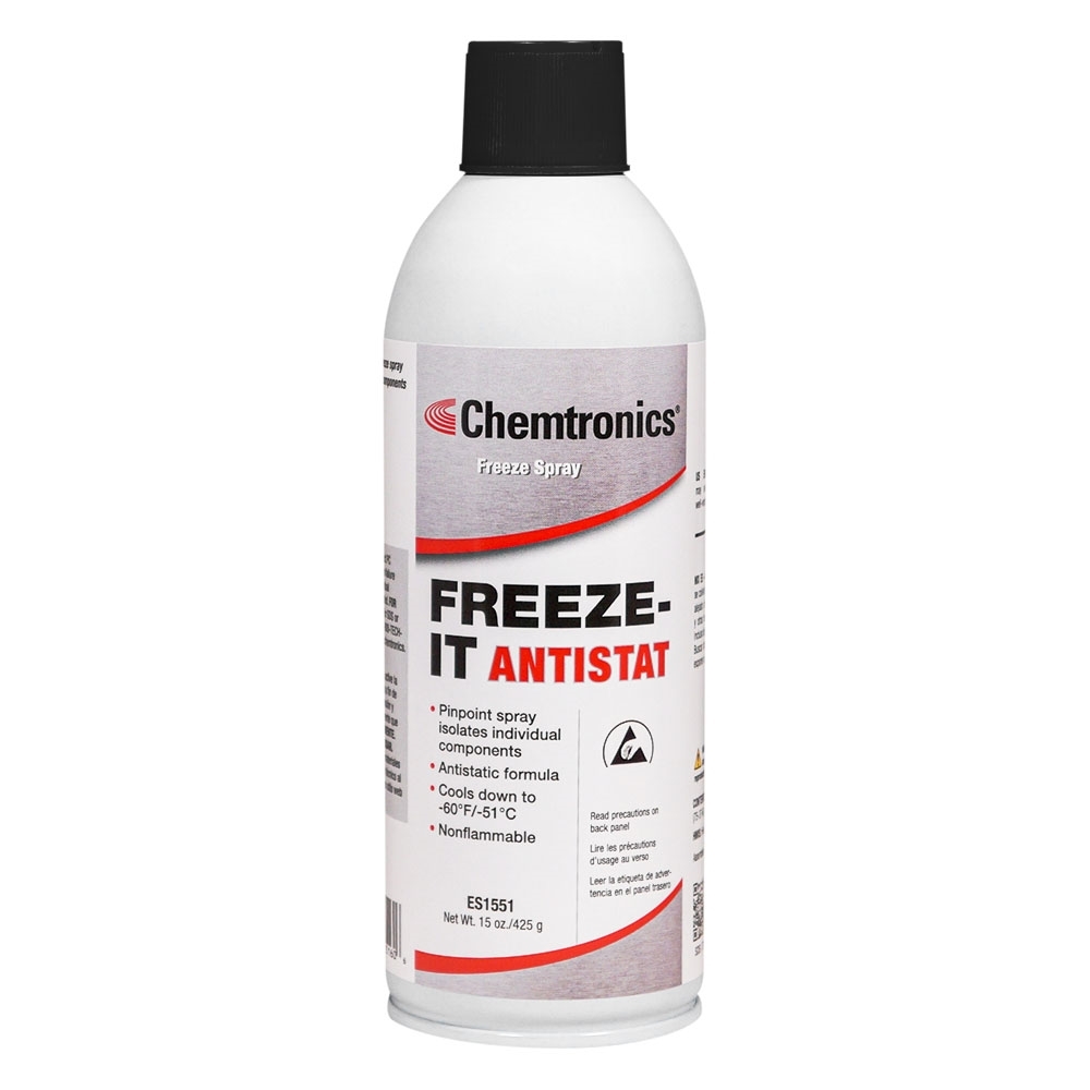 ES1551 - CHEMTRONICS FREEZE IT ANTISTATIC FREEZE SPRAY 15OZ