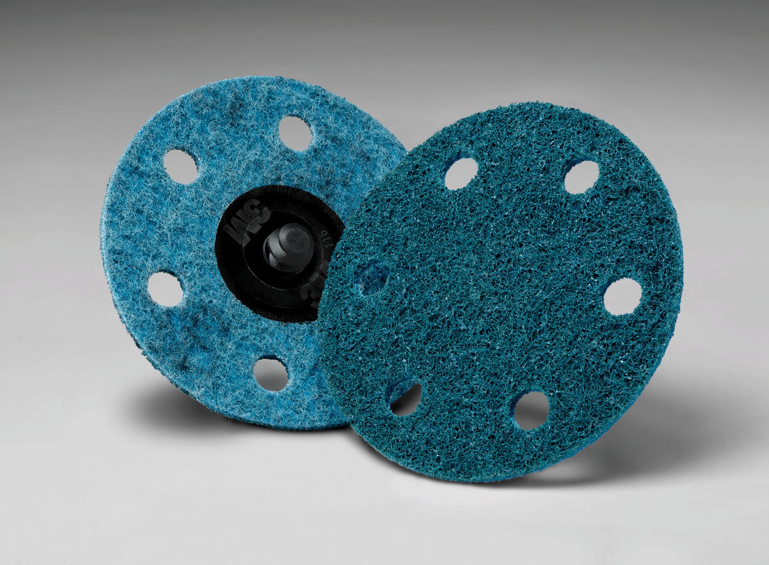 7100086473 - Scotch-Brite Roloc Surface Conditioning Disc, SC-DR, A/O Very Fine, TR, 3 in, D/F 6HL, 25/Carton, 100 ea/Case