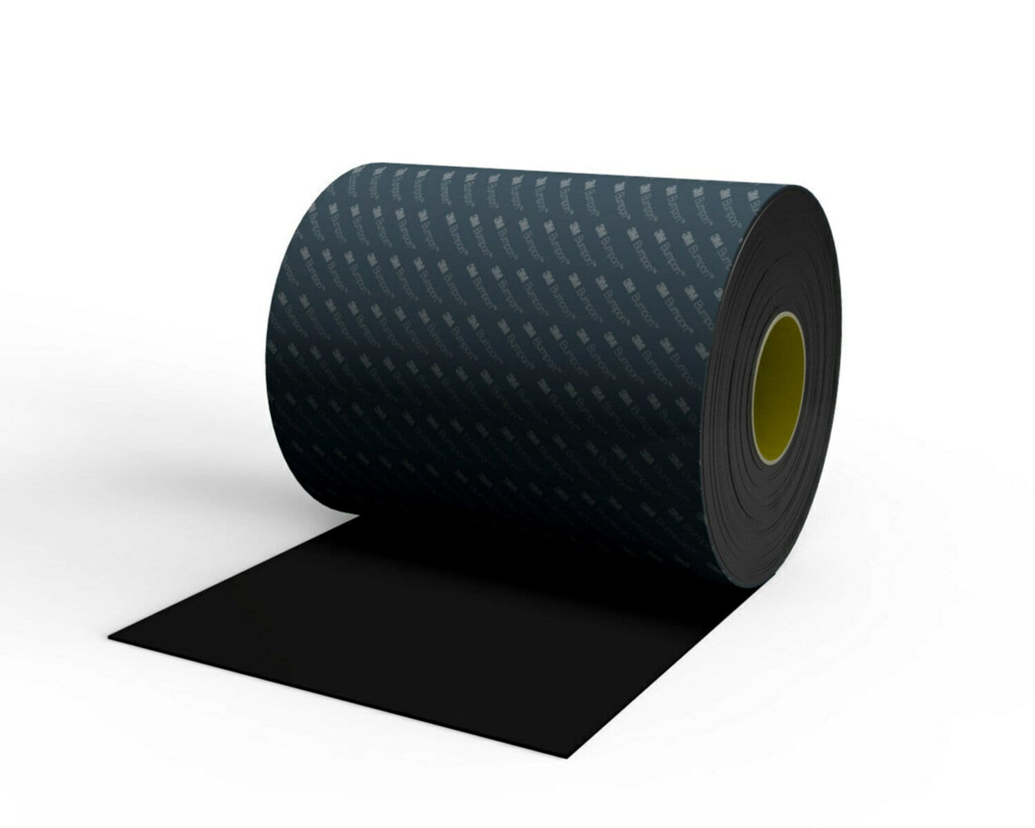7100002957 - 3M Bumpon Resilient Rollstock SJ5816, Black R30FL, 9.0 In x 36 Yd, 1 Roll/Case