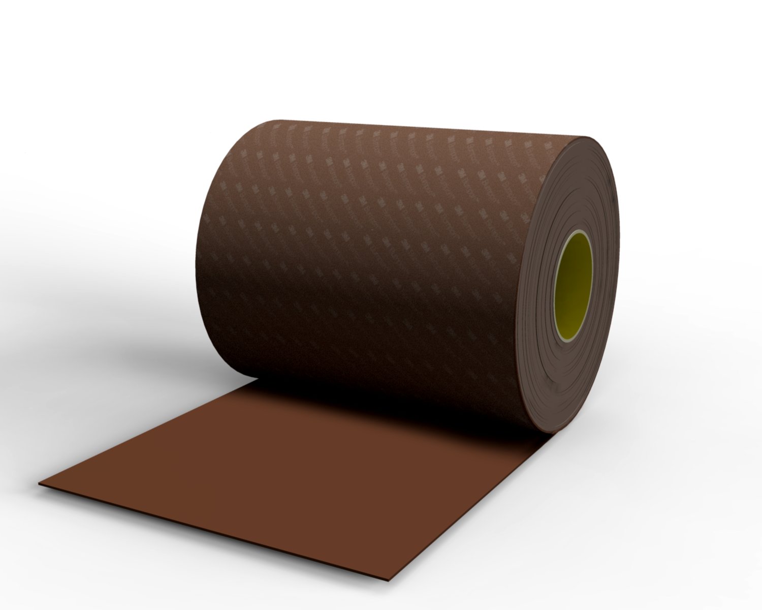 7010374871 - 3M Bumpon Resilient Rollstock SJ5832 Brown R30FL, 9.0 in x 72 yds, 1/Case