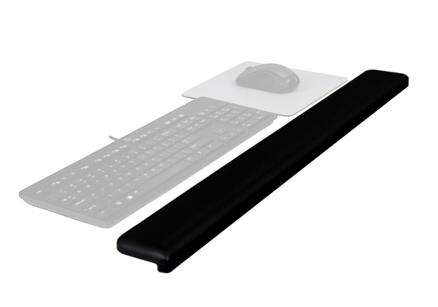 7100230037 - 3M Gel Wrist Rest for Standing Desks WR200B