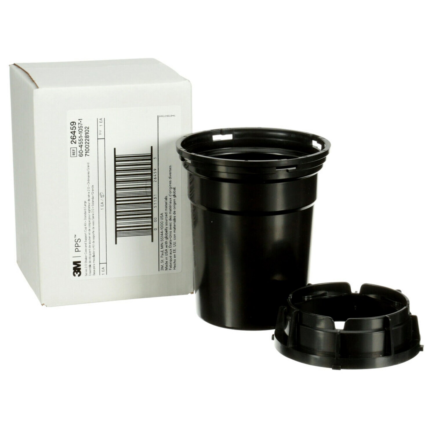 7100228102 - 3M PPS Series 2.0 Shaker Core and Support Cup Kit 26459,
Standard/Large, 1/Case
