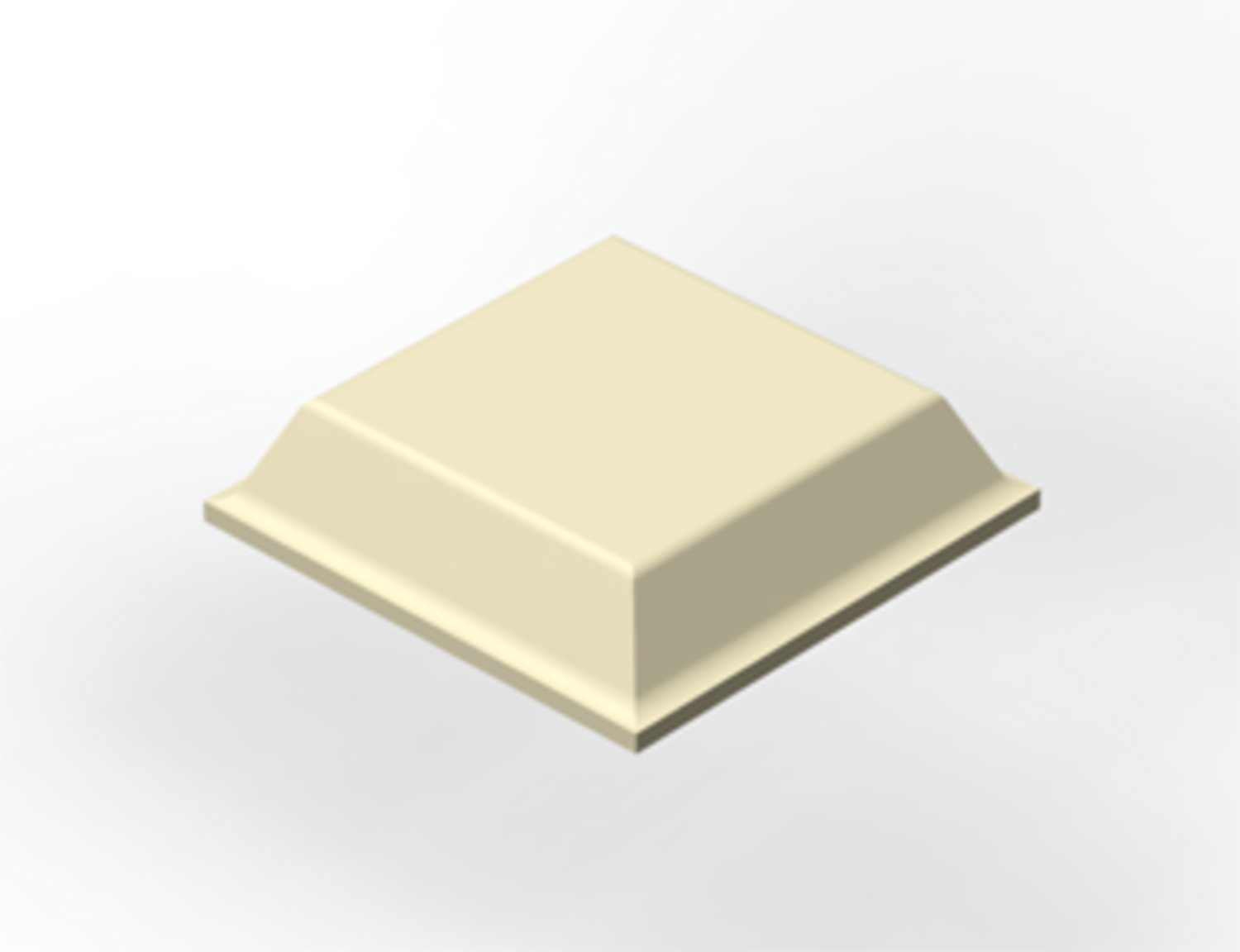 7000051810 - 3M Bumpon Protective Products SJ5008 White, 3000/Case
