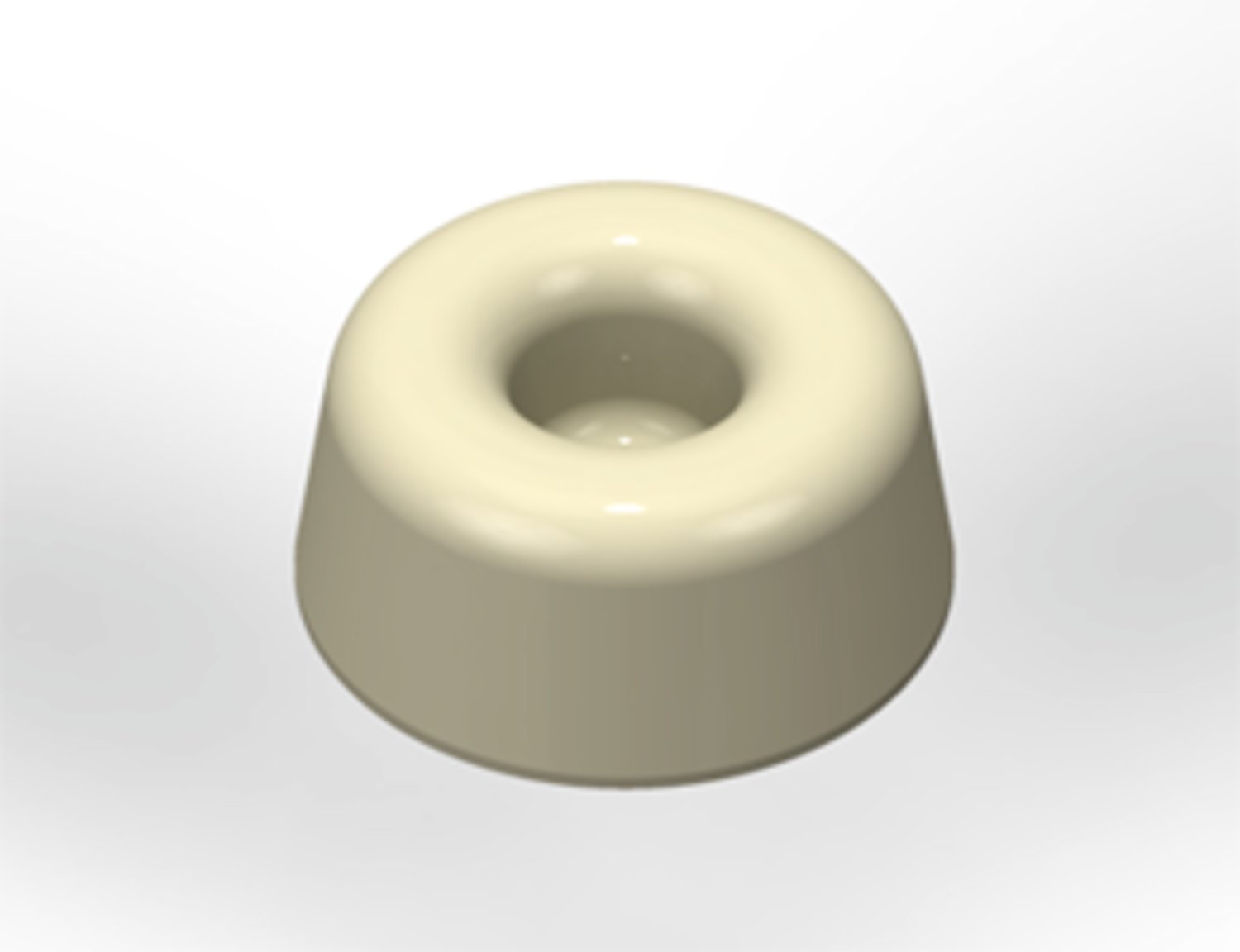 7000001883 - 3M Bumpon Protective Products SJ5009 White, 1000/Case