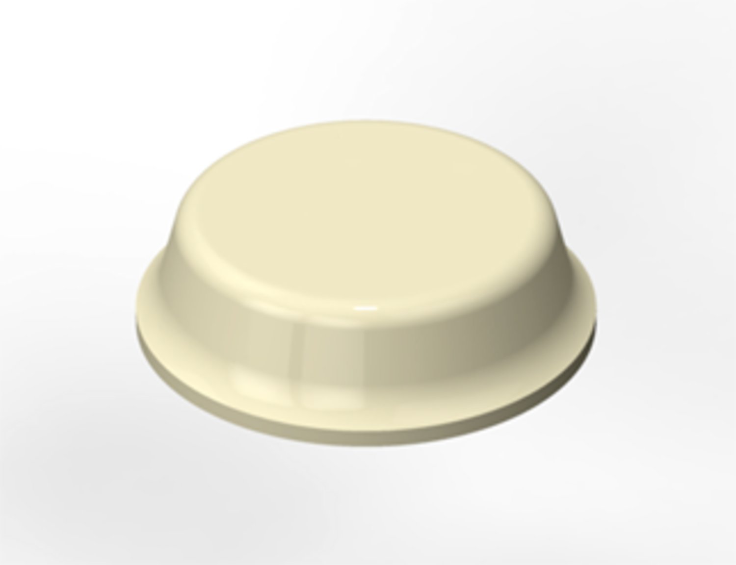 7010374876 - 3M Bumpon Protective Products SJ5012 White, 3000/Case