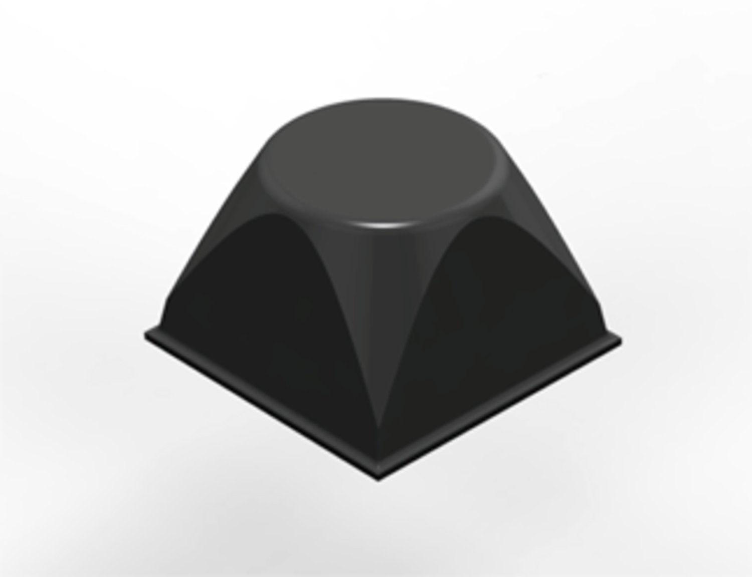 7000001889 - 3M Bumpon Protective Products SJ5514 Black, 1000/Case