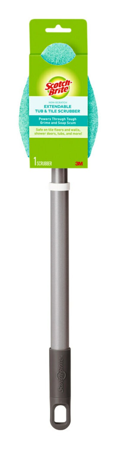 7100219533 - Scotch-Brite Shower and Bath Scrubber 549X-4, 1 Handle/Tool with Card