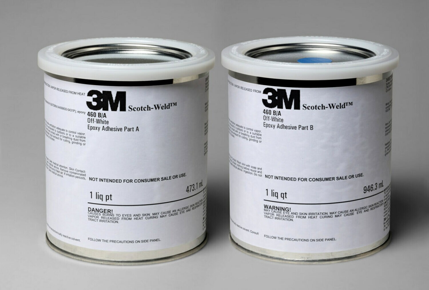 2 Component Glue Steel Epoxy Adhesive - Liquid Metal (resin and hardener)