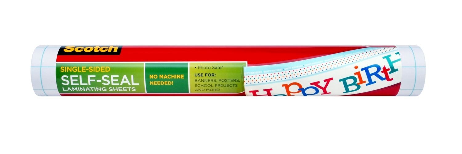 7010332707 - Scotch Laminating Roll LS854SS-ROLL, 16 in x 10 ft (40,6 cm x 3,04 m)
