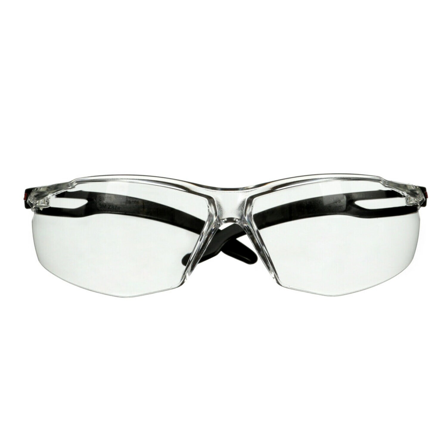 7100238910 - 3M SecureFit 500 Series SF501SGAF-BLK, Black, Scotchgard Anti-Fog Coating, Clear AF-AS Lens, 20 ea/Case