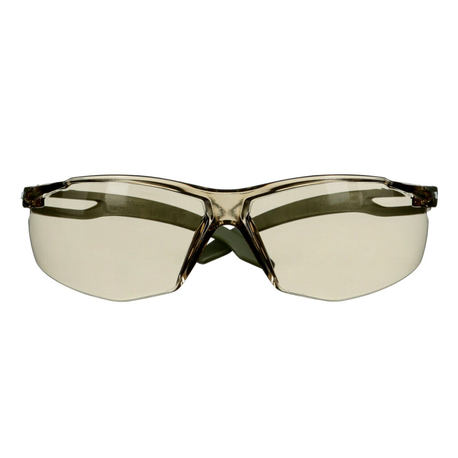 7100239191 - 3M SecureFit 500 Series SF528SGAF-DGR, Olive Green, Scotchgard Anti-Fog Coating, Lt Brown AF-AS Lens, 20 ea/Case