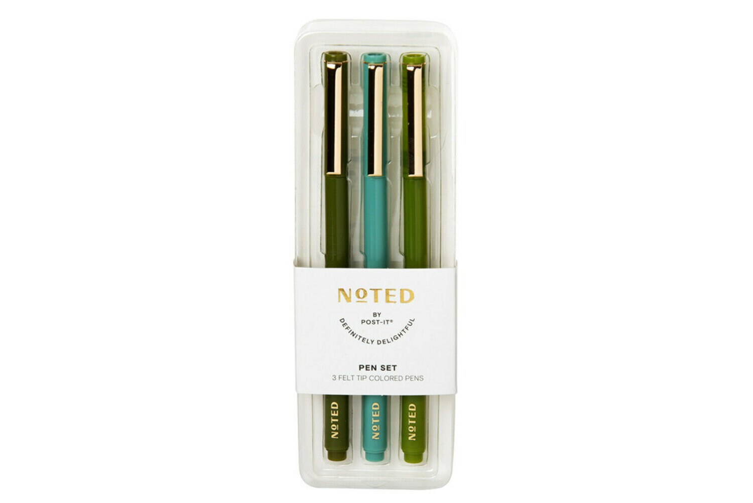7100233275 - Post-it 3 Pack Pens NTD-PEN3-GRN