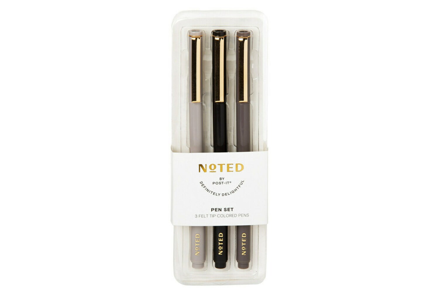 7100248467 - Post-it 3 Pack Pens NTD-PEN3-GRY2