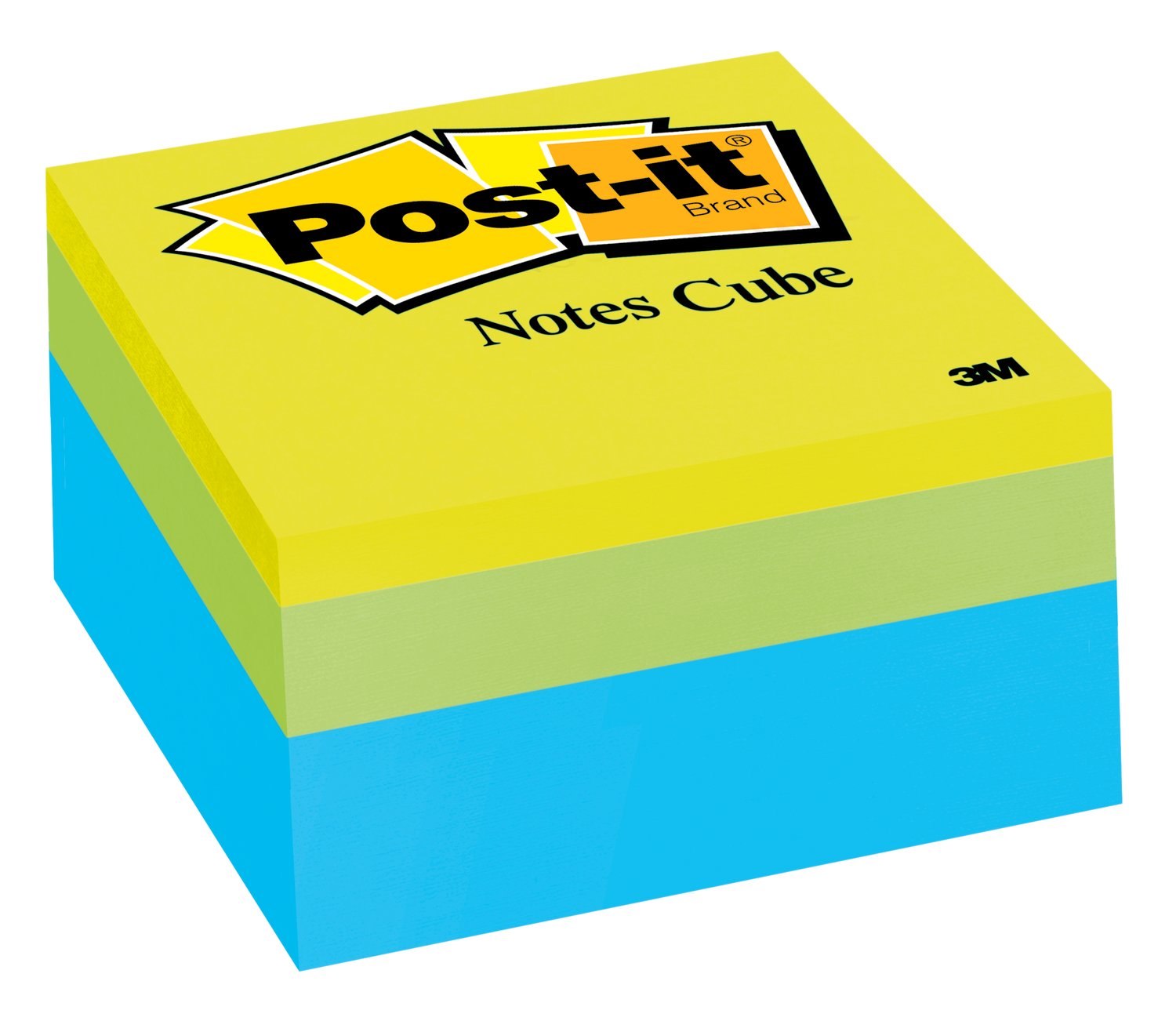 7100155181 - Post-it Notes Cube, 2054-PP, 3 in x 3 in (76 mm x 76 mm), 400 sheets
