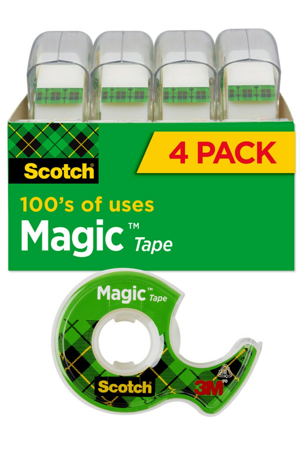 7010311580 - Scotch Magic Tape 4105, 3/4 in x 300 in