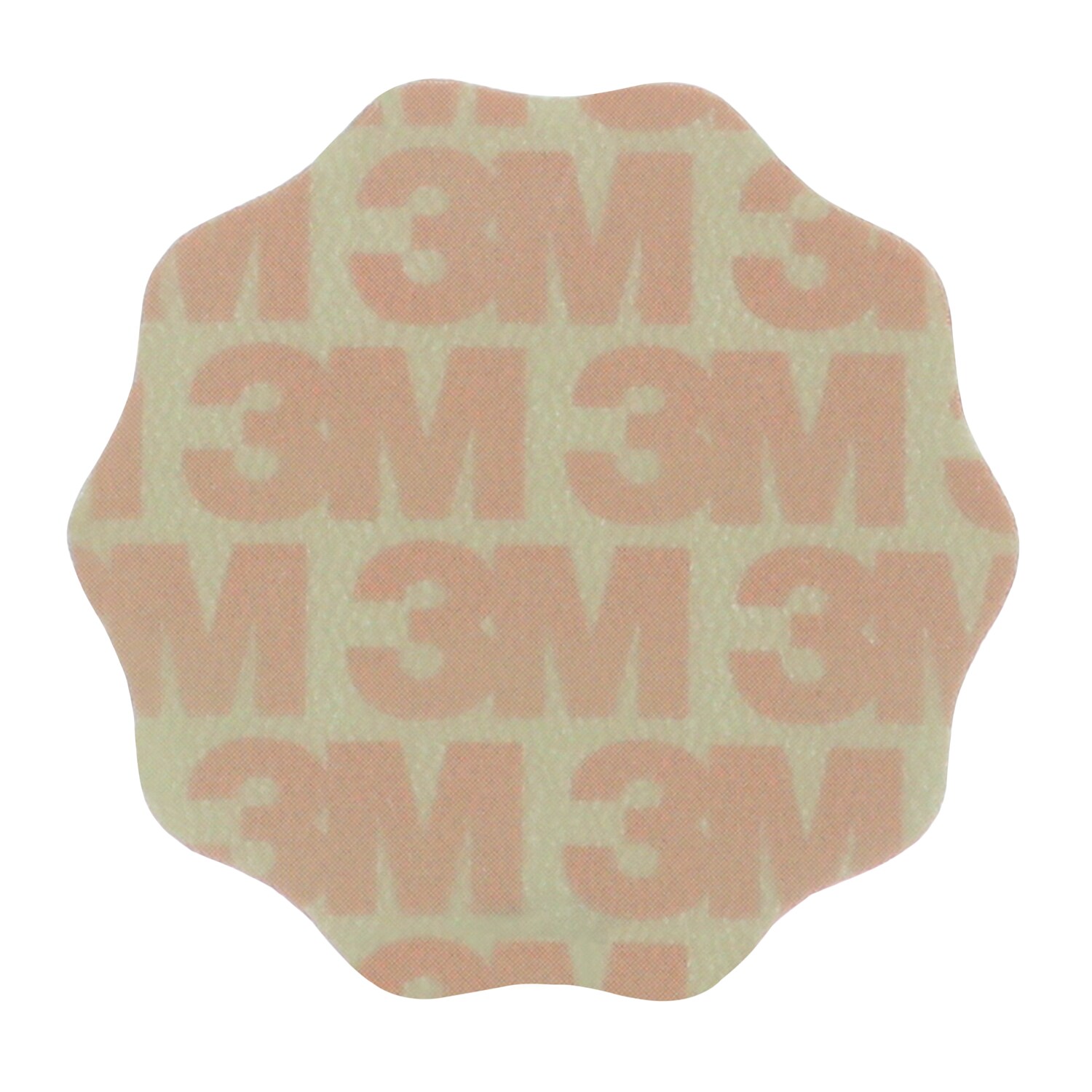 7100266514 - 3M Finesse-it Hookit Film Disc 468LA, A5 3MIL, 1-7/16 in x NH, Scallop, Die 1438S