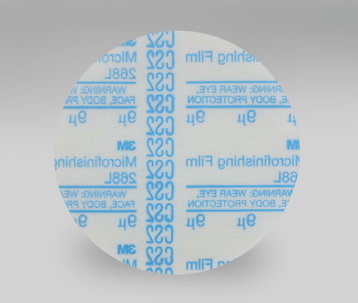 7100070362 - 3M Hookit Diamond Microfinishing Film Disc 675L, 9 Mic, Config