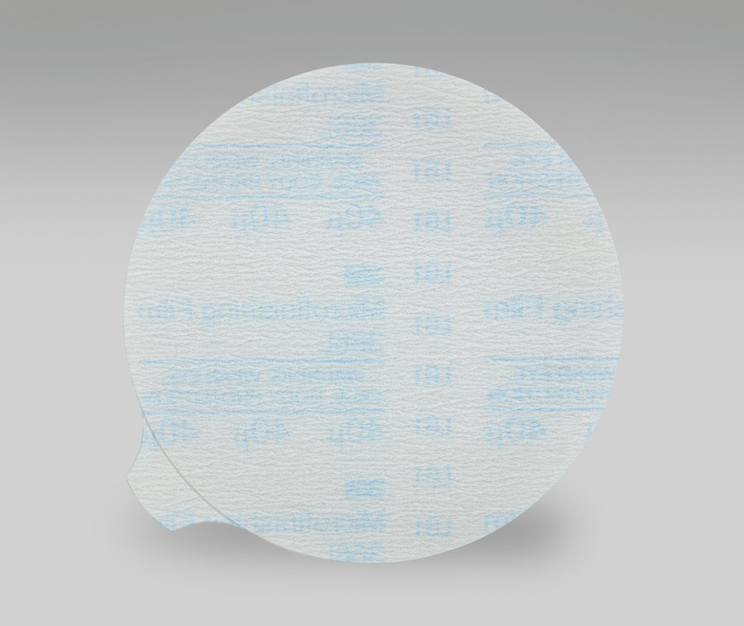 7010309478 - 3M Microfinishing PSA Film Disc 268L, 40 Mic 3MIL, Type D, 6 in x NH, Die 600Z, 50/Carton, 500 ea/Case