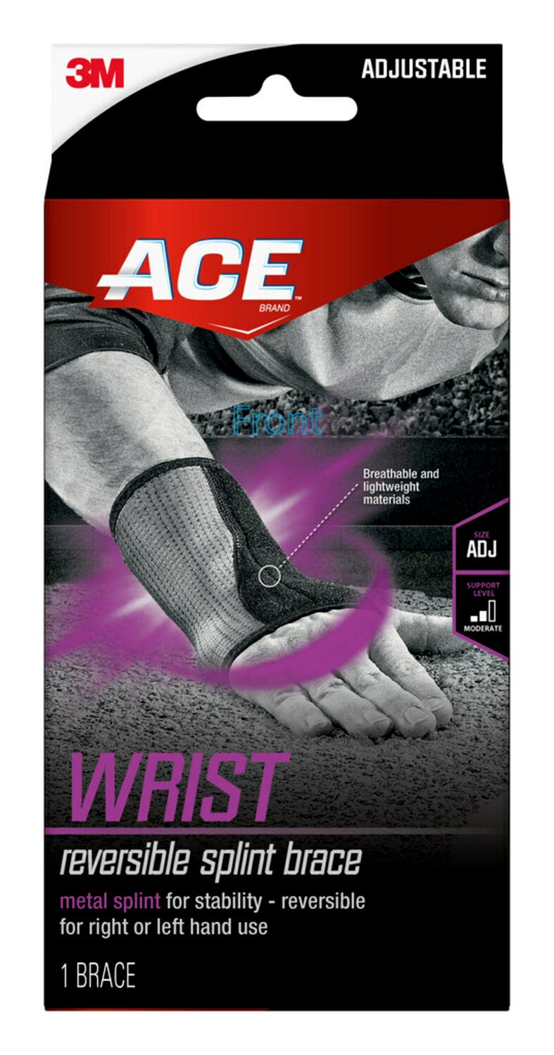 7010302626 - ACE Reversible Splint Wrist Brace, 905006, Adjustable