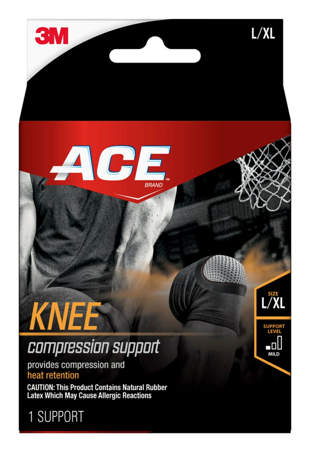 7010415347 - ACE Compression Knee Support 907002, Large/Extra Large