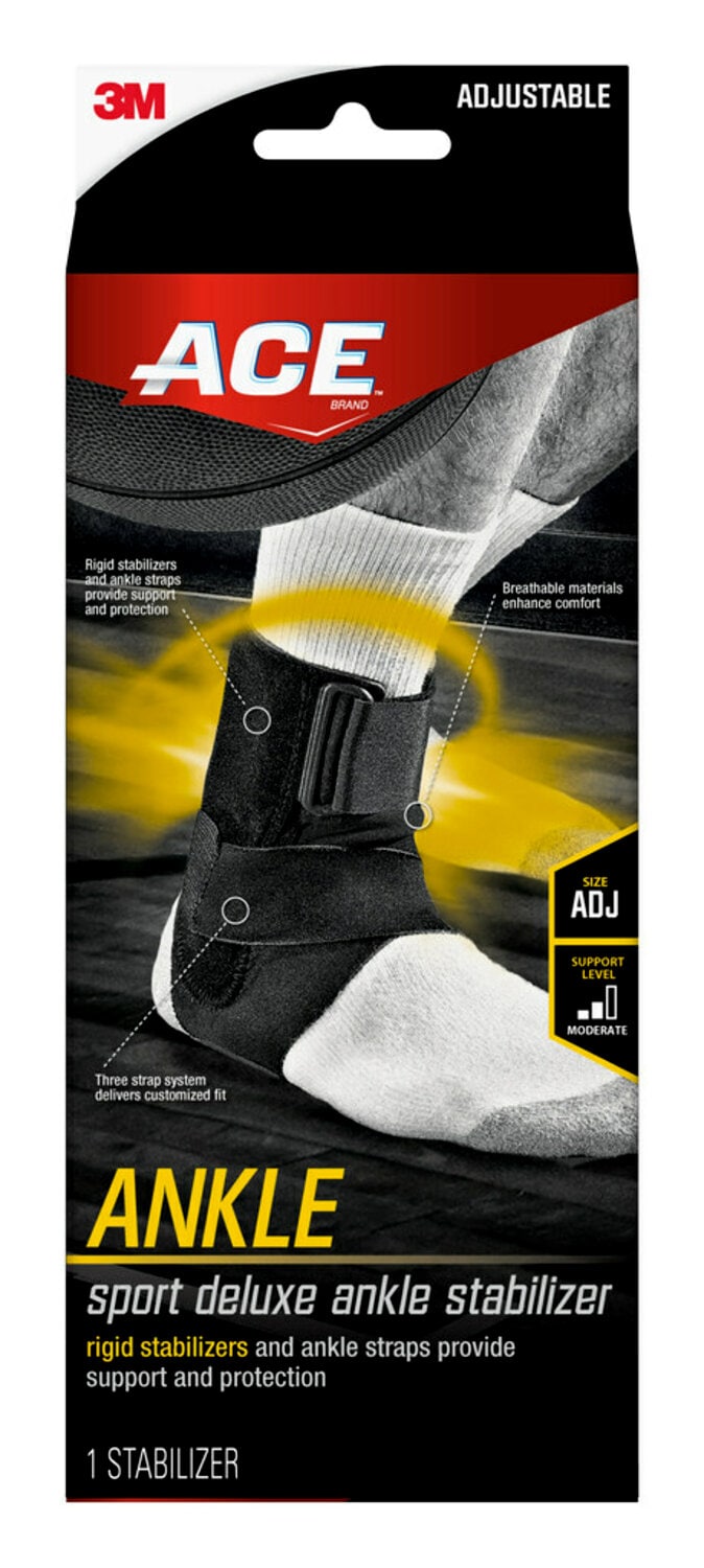 7010409798 - ACE Sport Deluxe Ankle Stabilizer, 901008, Adjustable