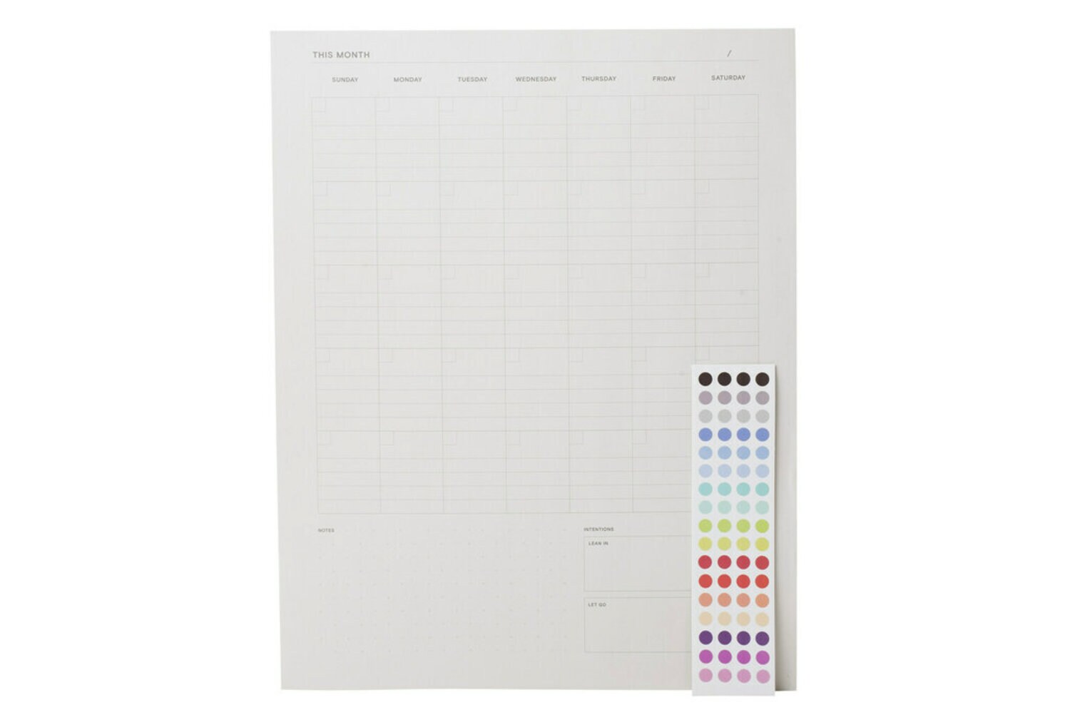 7100235074 - Post-it Planner Dots NTD-CALDOT-GY