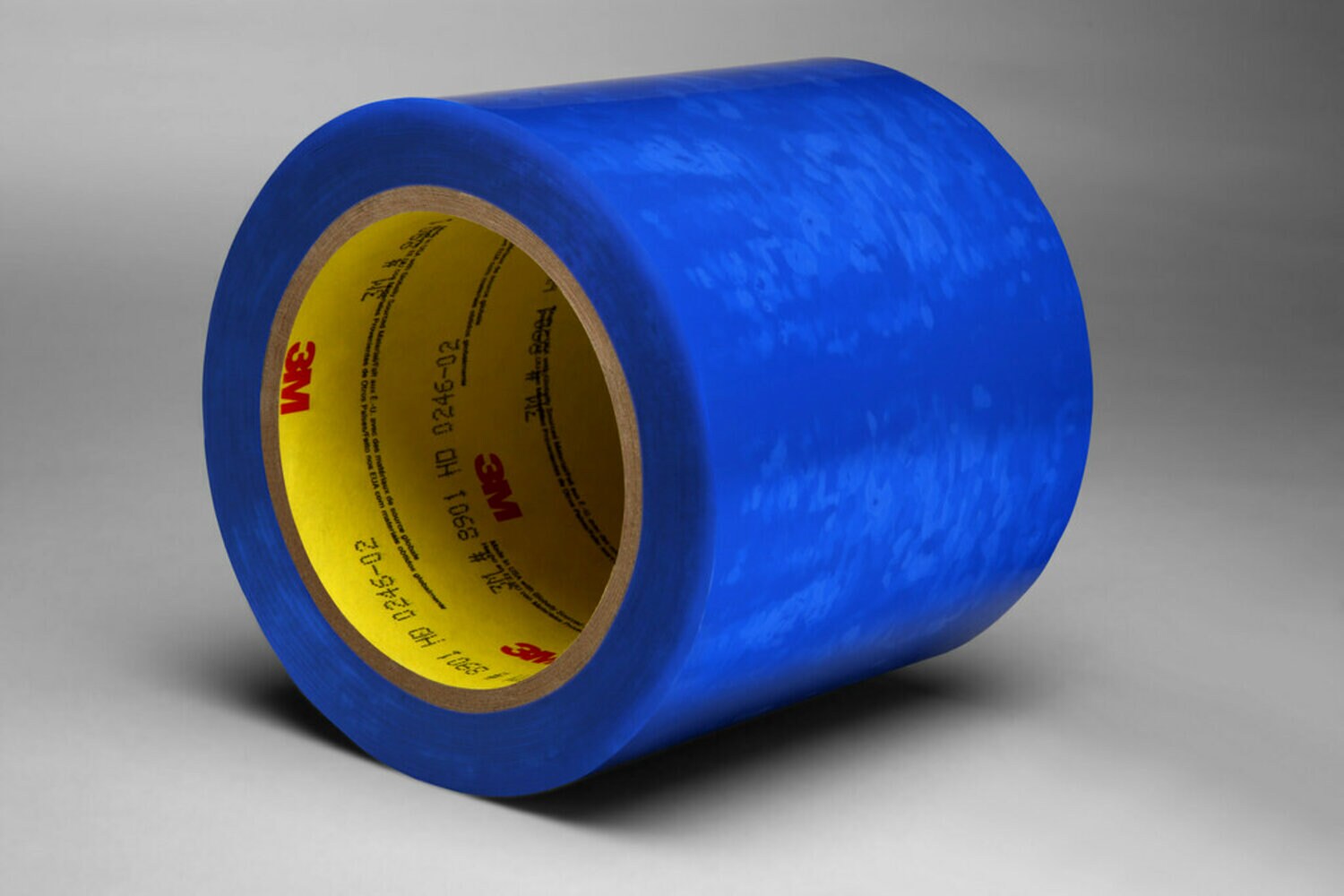 7010374693 - 3M Polyester Tape 8901, Blue, 2 in x 72 yd, 0.9 mil, 24 rolls per case,
Plastic Core