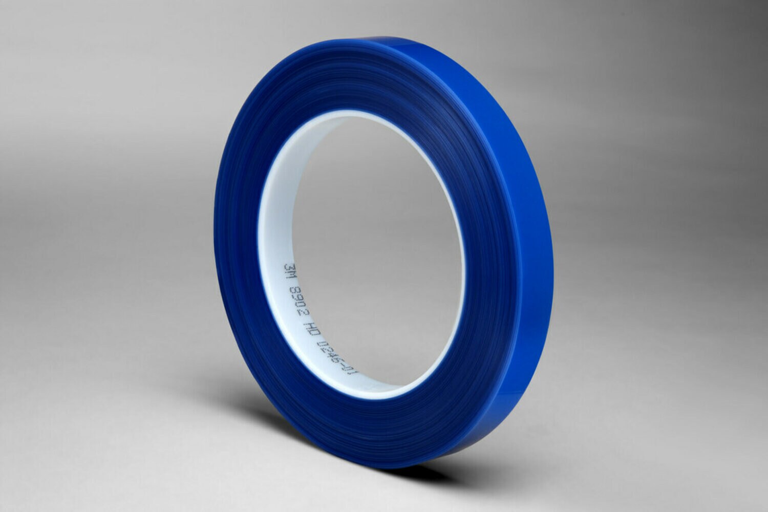 7000043251 - 3M Polyester Tape 8902, Blue, 1/2 in x 72 yd, 3.4 mil, 72 Roll/Case