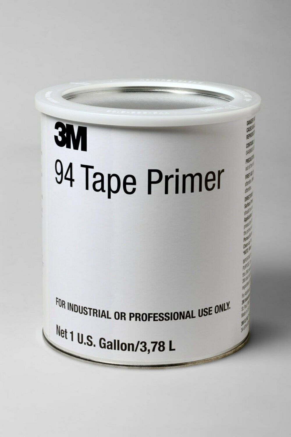 7000001583 - 3M Tape Primer 94, Light Yellow, 1 Gallon (Can), 4 Bottles/Case