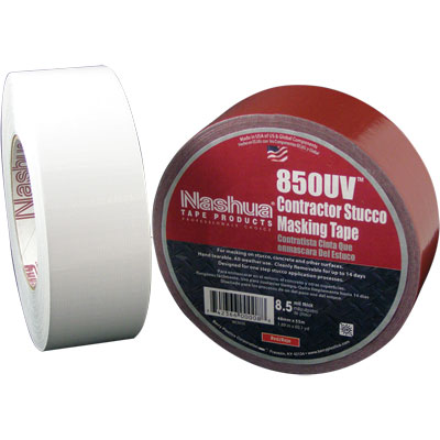  - Nashua 850UV Stucco/Outdoor Masking Tape - White 48mm x 55m