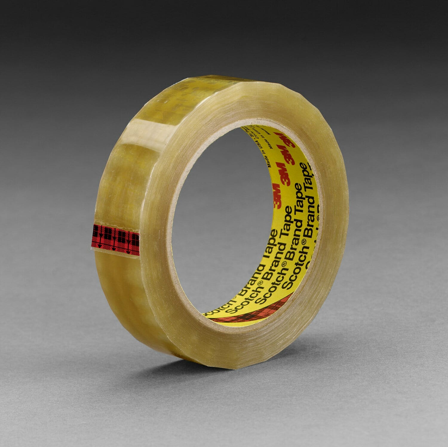 7100053231 - Scotch Light Duty Packaging Tape 681, Clear, Moisture Chemical Resistant, 3 in x 72 yd, 12/Case