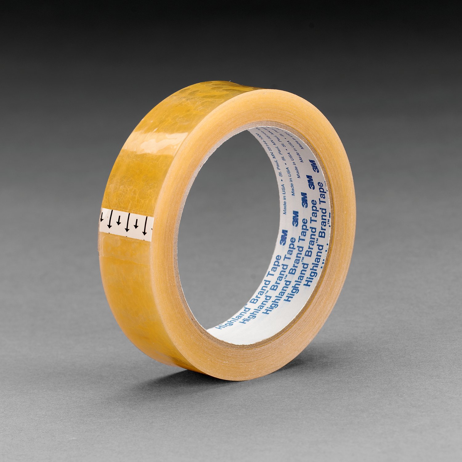 7010372145 - 3M Utility Grade Light Duty Packaging Tape 5910, Clear, High Conformability, 1/2 in x 2592 in, 72 Roll/Case