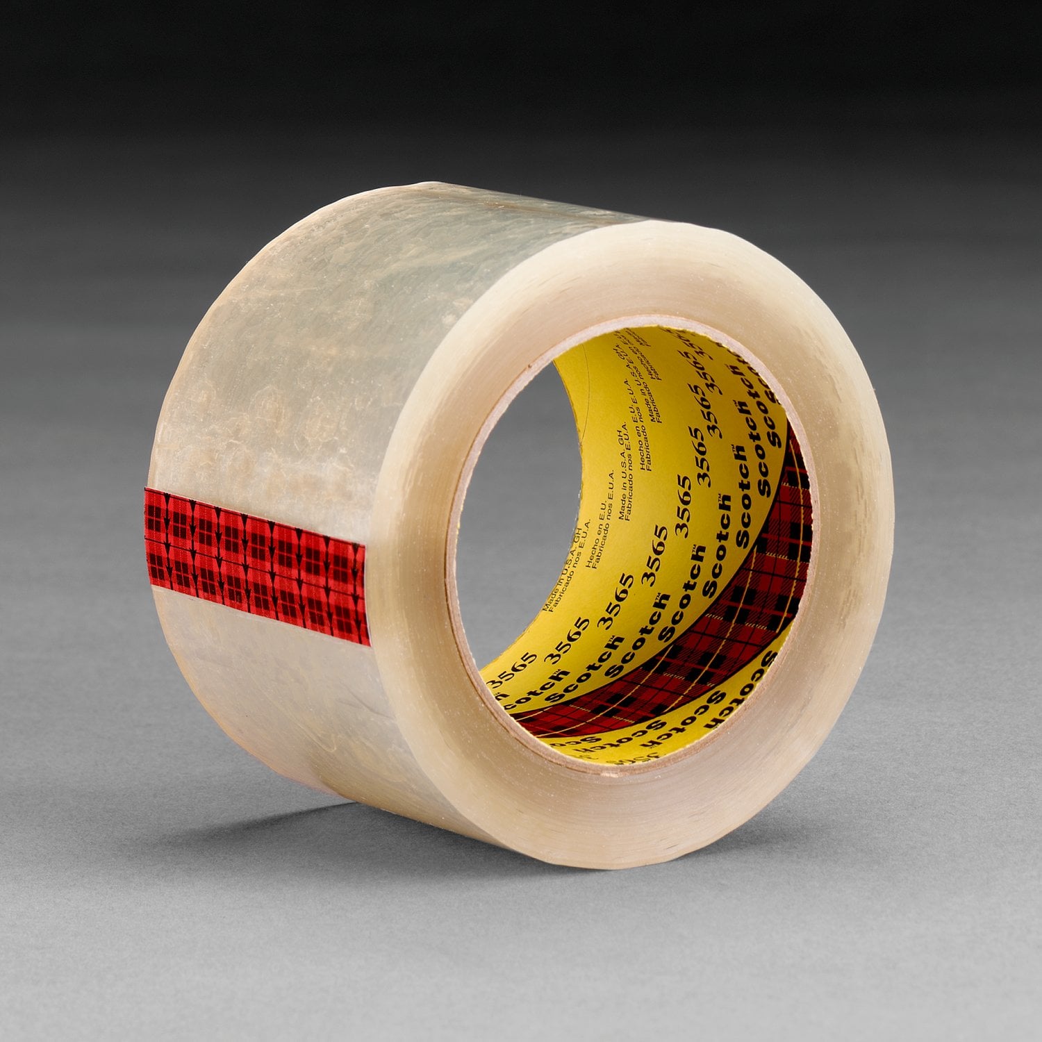 7010332231 - 3M Label Protection Tape 3565, Clear, 120 mm x 100 m, 12/Case