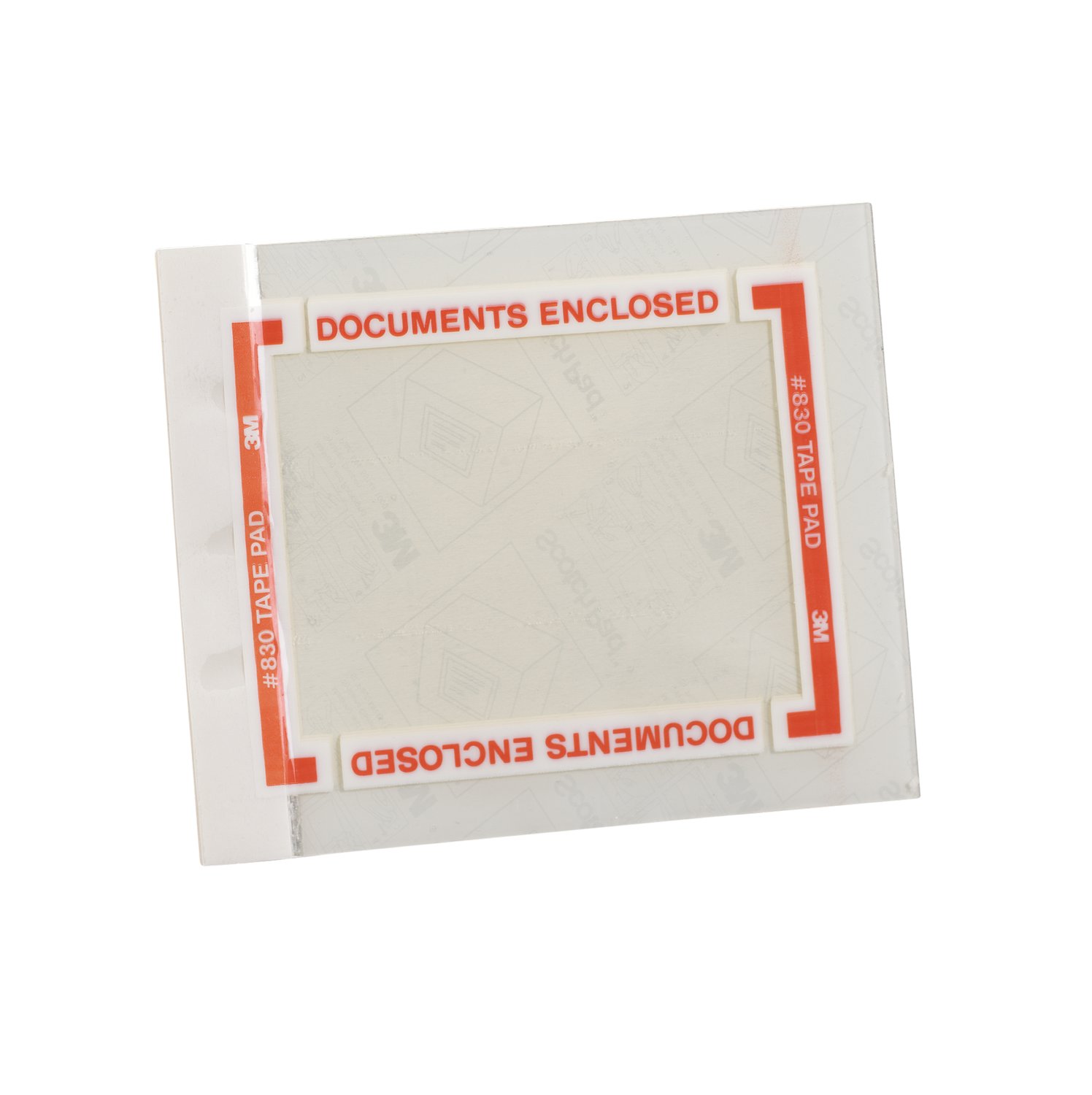 7010340912 - Scotch Custom Printed Pouch Tape Sheets 830CP, 5 in x 6 in, (25 Sheet/Pad) Case