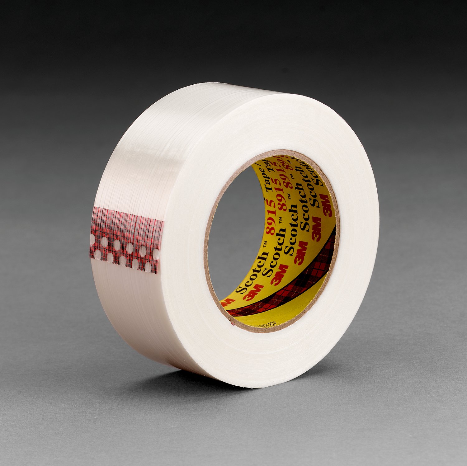 7000048607 - Scotch Filament Tape Clean Removal 8915, 36 mm x 55 m, 6 mil, 24 Roll/Case