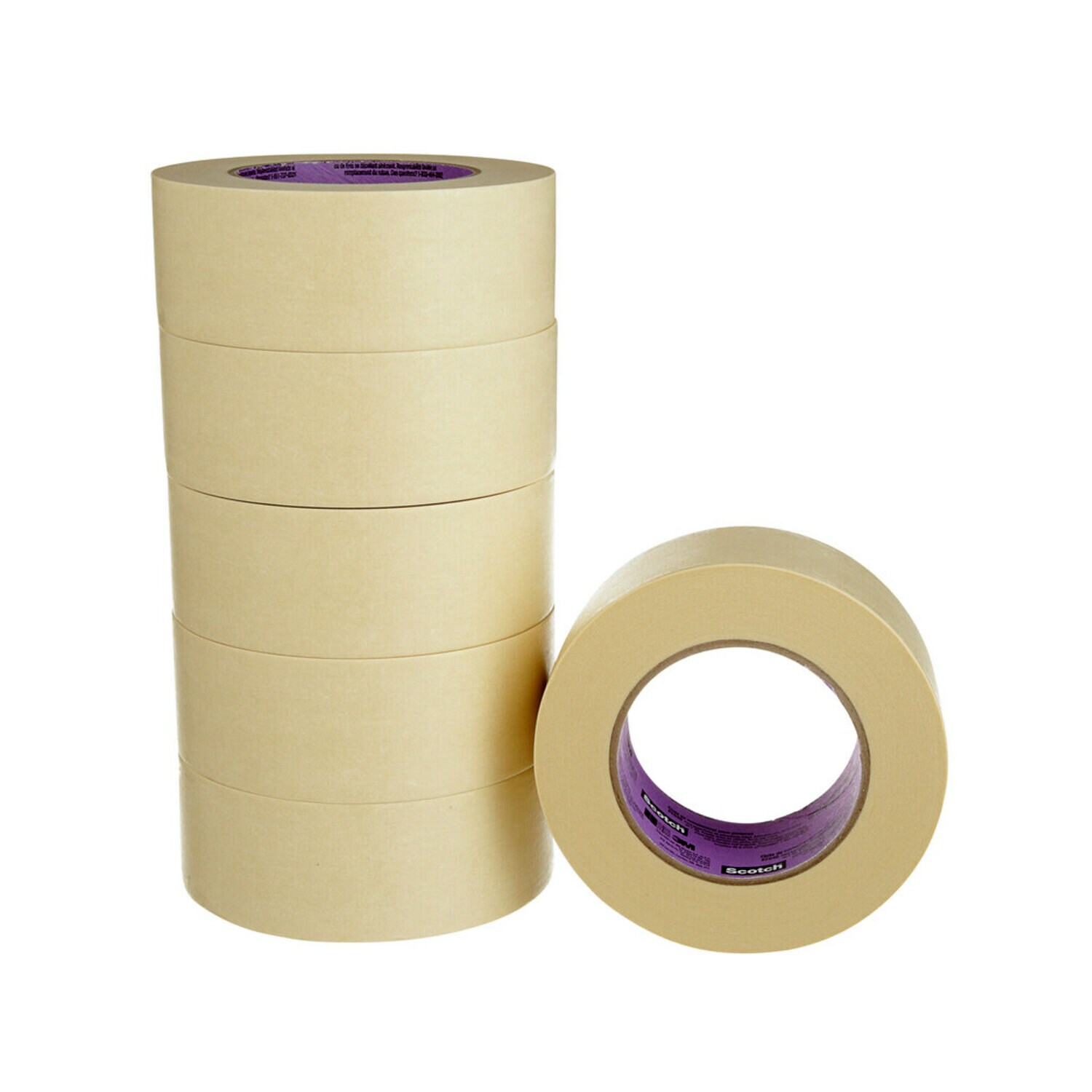 7100009459 - Scotch Solvent Resistant Masking Tape 2040-48A-BK, 48 mm x 55 m, 24 per case