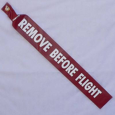 - Warning Streamer, 18 Inch Length