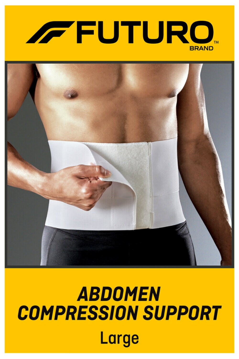 7100158314 - FUTURO Abdomen Compression Support, 46200ENR, Large