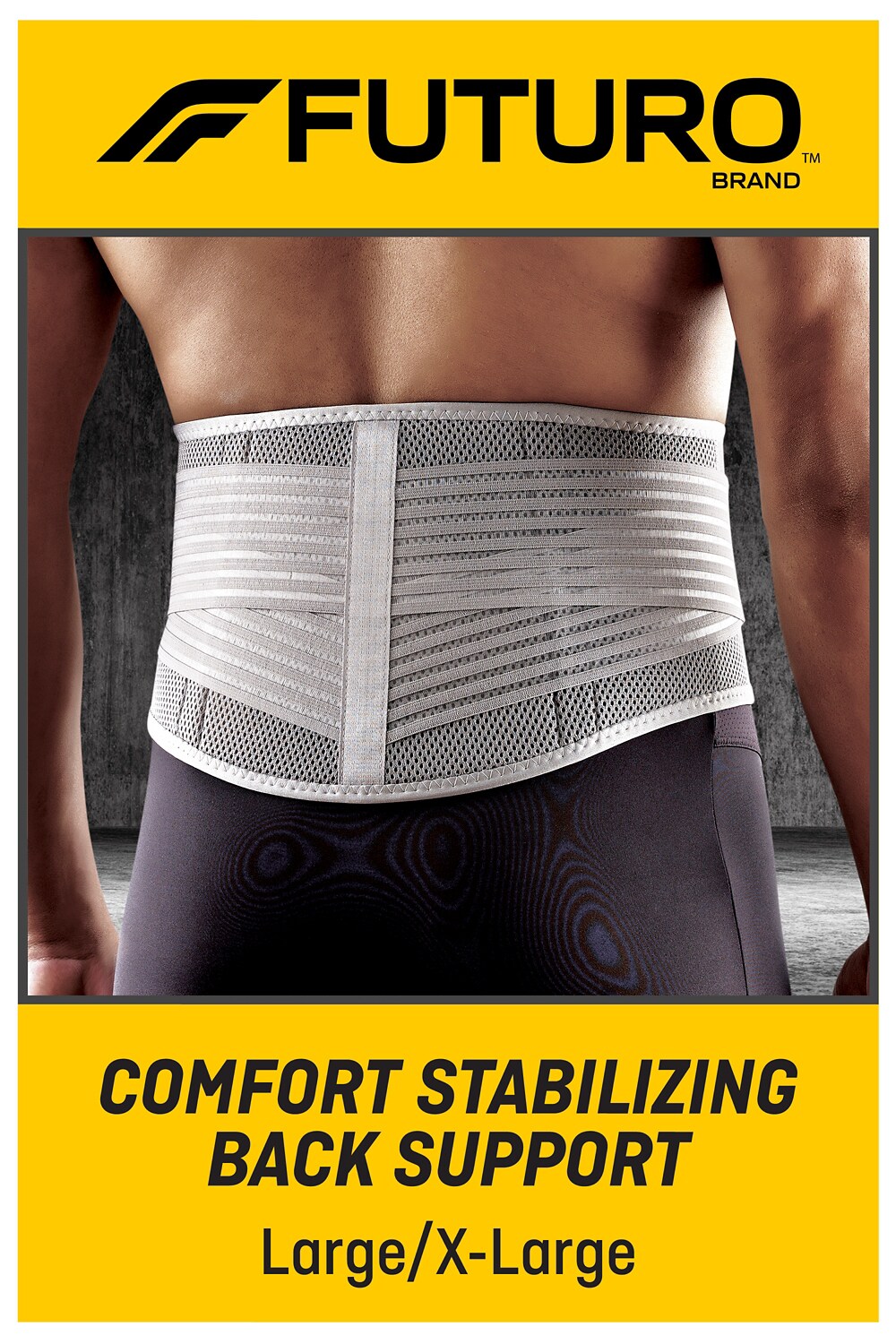 7100396953 - FUTURO Comfort Stabilizing Back Support, 46816ENR, Large/X-Large