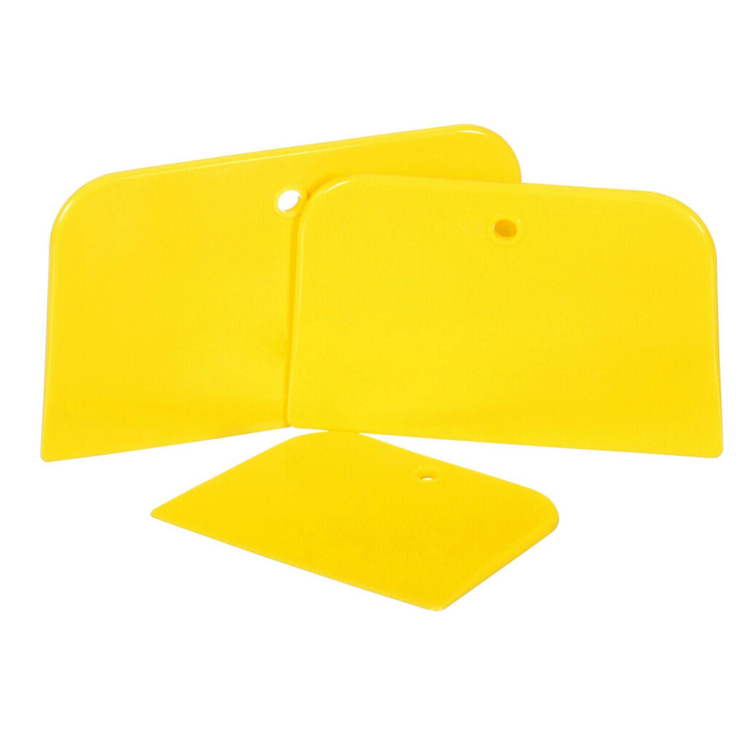 7100143457 - 3M Yellow Spreader Rigid 05844, Multipack, 3 Sizes (4 in - 100 mm, 5 in - 125 mm, 6 in - 150 mm), 24/Case