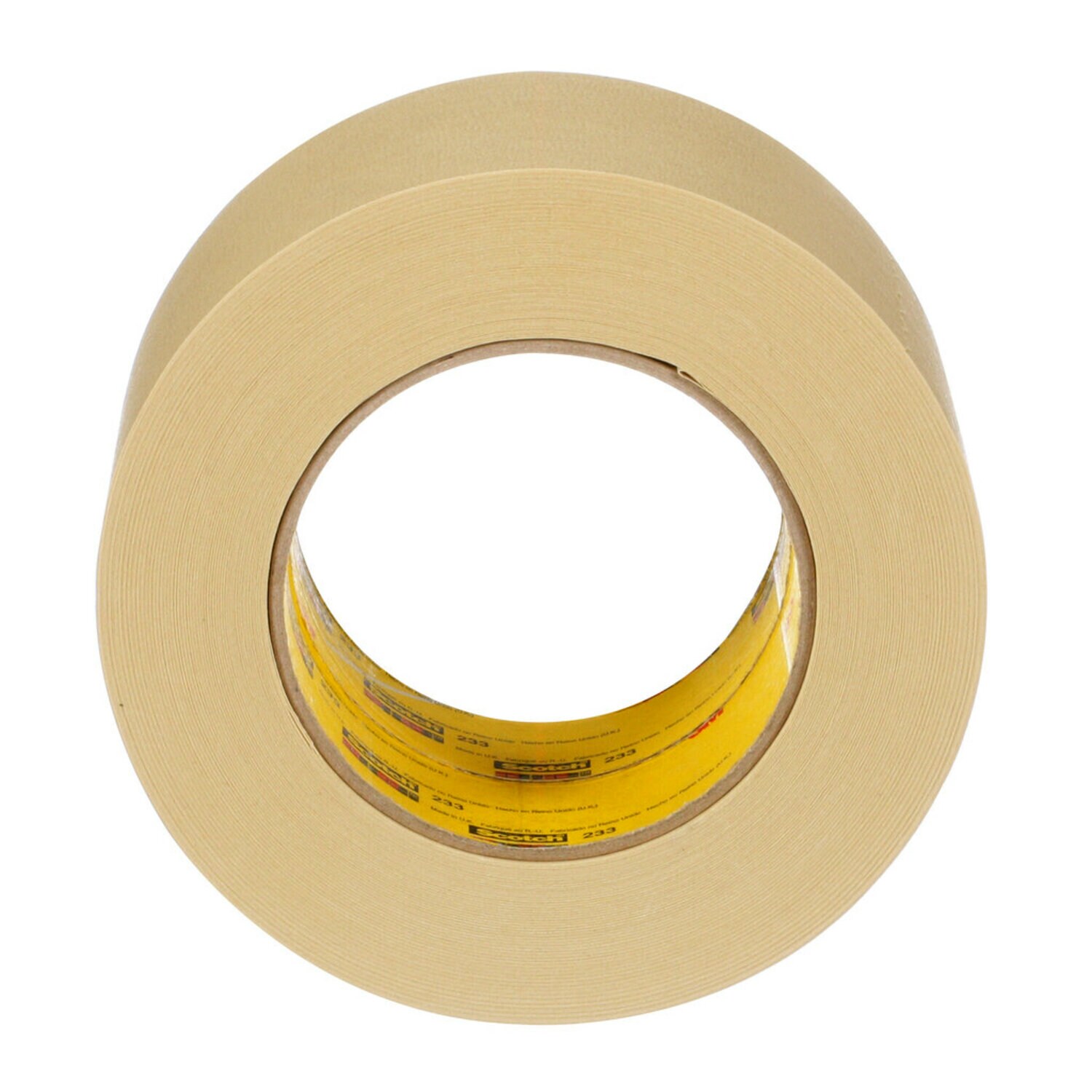 Scotch Ultimate Paint Edge Masking Tape 2460 Gold, 1 in x 60 yd 3.3 mil, 3