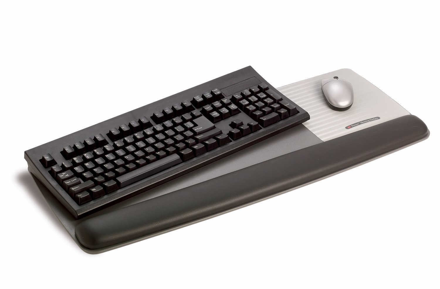 7100087063 - 3M Gel Wristrest Platform For Keyboard and Mouse With Precise Battery Saving Mouse Pad, WR422LE, 10.6 In X 25.54 In X 1 In