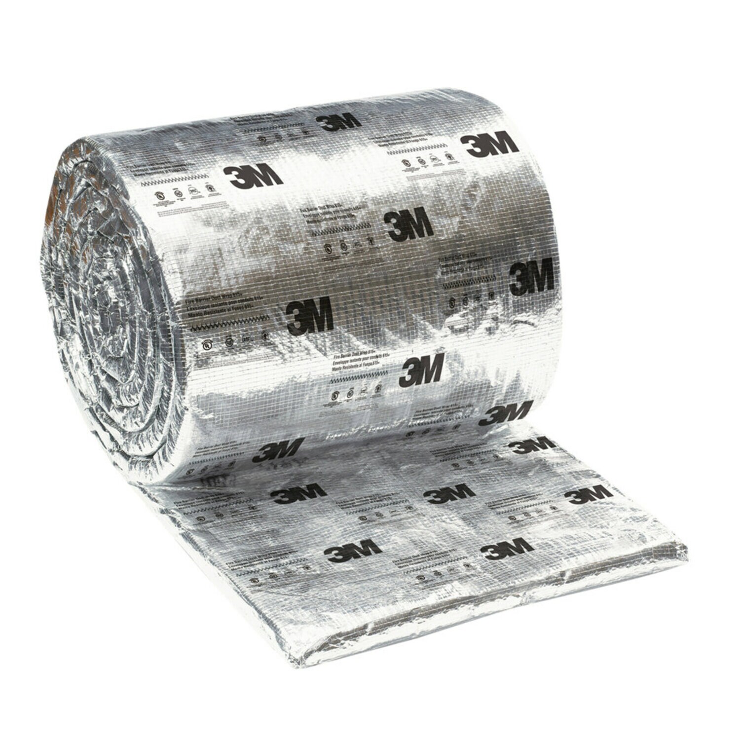 7000059419 - 3M Fire Barrier Duct Wrap 615+, 24 in x 25 ft, 1 Roll/Case