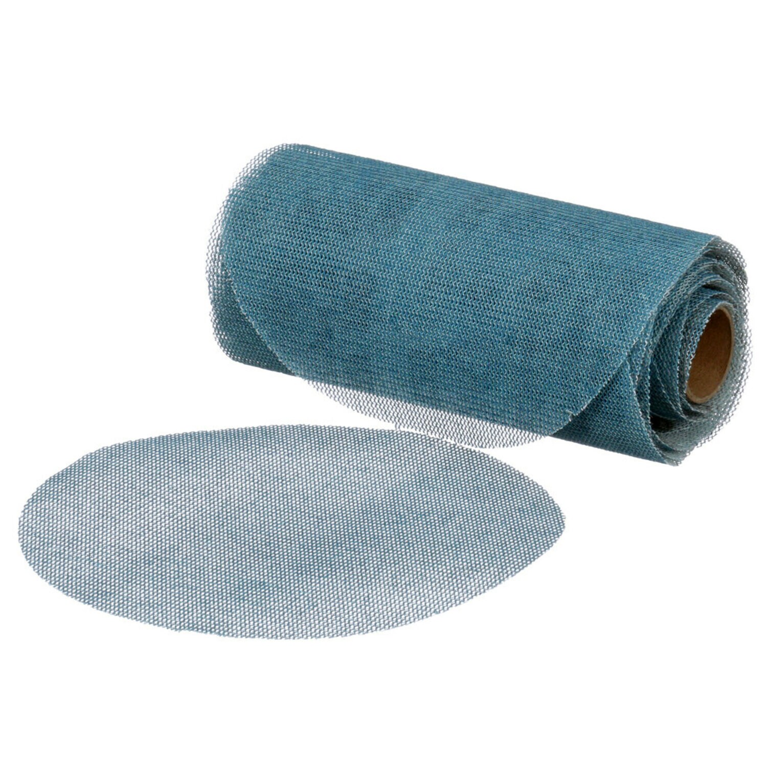 7100254370 - 3M Blue Net Disc Roll 36437, 150, 5 in, 100 Discs/Roll, 8 Rolls/Case